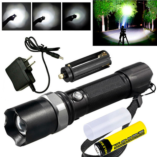 Linterna LED recargable de alta potencia